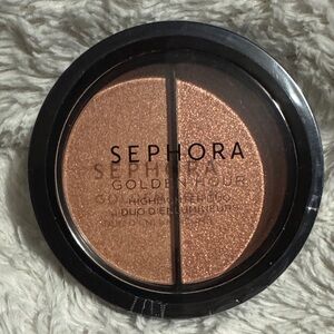 Sephora Golden Hour Highlighter Duo - Warm Bronze & Rich Copper